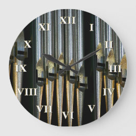 Redondo Tubo de relógio com numeração romana