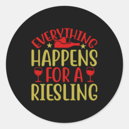 Redondo Tudo Acontece Por Um Adesivo Riesling