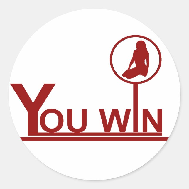 Redondo Vencedor - adesivo (Frente)