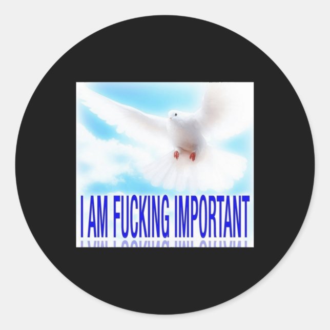 Redondo Você! Adesivo (Frente)