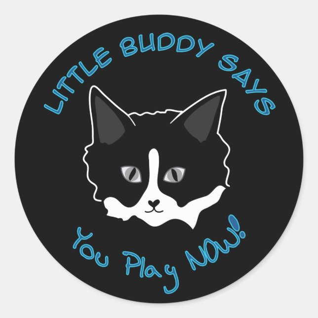 Redondo Você Joga Agora! Adesivo (Frente)