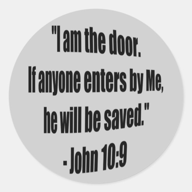 Redondo WDJS: Eu sou o adesivo da porta (Frente)