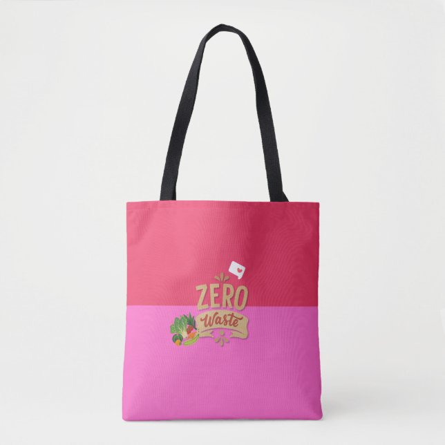 Reduce Reuse Recycle Eco - Zero waste Tote Bag  (Frente)