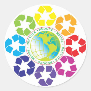 Reduza, reúso, recicl a etiqueta