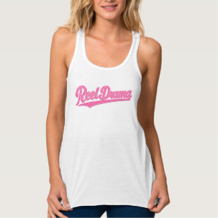 Reel Drama Boneca Rosa Meninas Que Pescam Camiseta