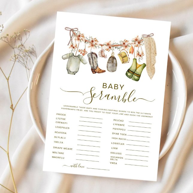 Reel Excitado Pescado Palavra Scramble Baby Game (Criador carregado)