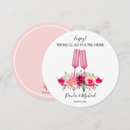 Reensaio de Casamento redondo Placa de Janto Obrig