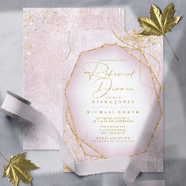 Reensaio Mauve Bk ID867 das Linhas Douradas Finas