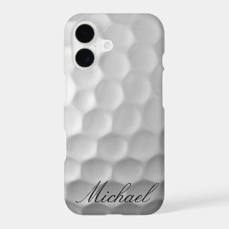 Reentrâncias de Bola de Golfe Personalizadas Textu