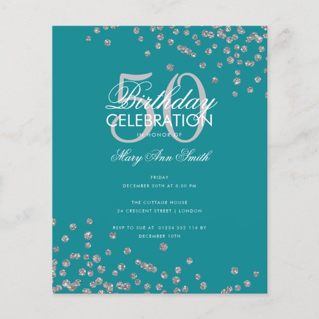 Refeição de Aniversário do Orçamento (Frente)