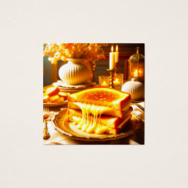 Refeição De Conforto Candlelit: Sanduíche De Queij