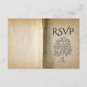 Refeição RSVP do livro da história