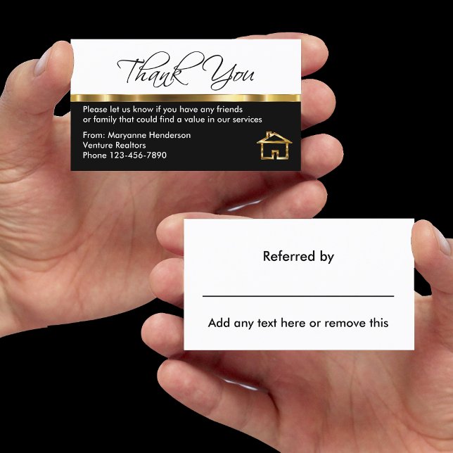 Referência Clássica Obrigado Cartões (Criador carregado)