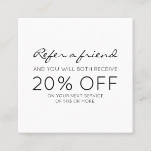 Referência moderna minimalista