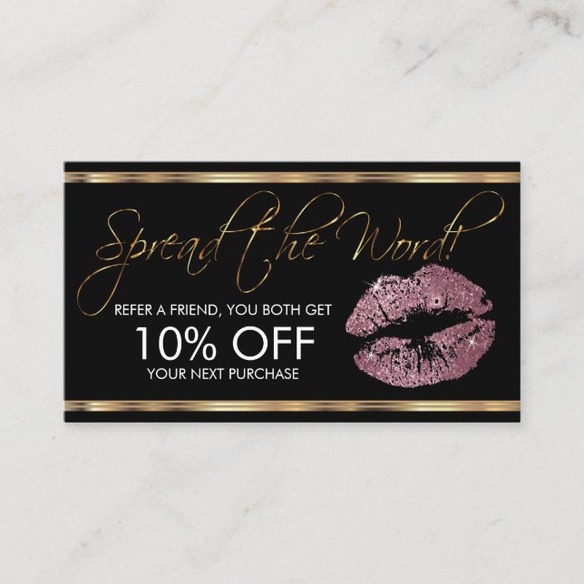 Referência - negócio do batom do brilho do rosa do (Frente)