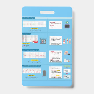 Referência Rápida do Crachá EKG