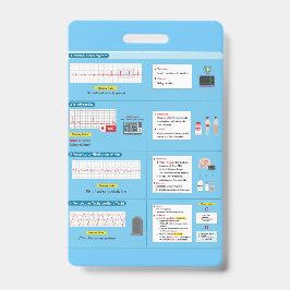 Referência Rápida do Crachá EKG