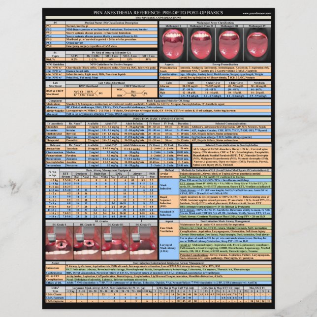 Referências de Anestesia PRN - Fundamentos (Frente)