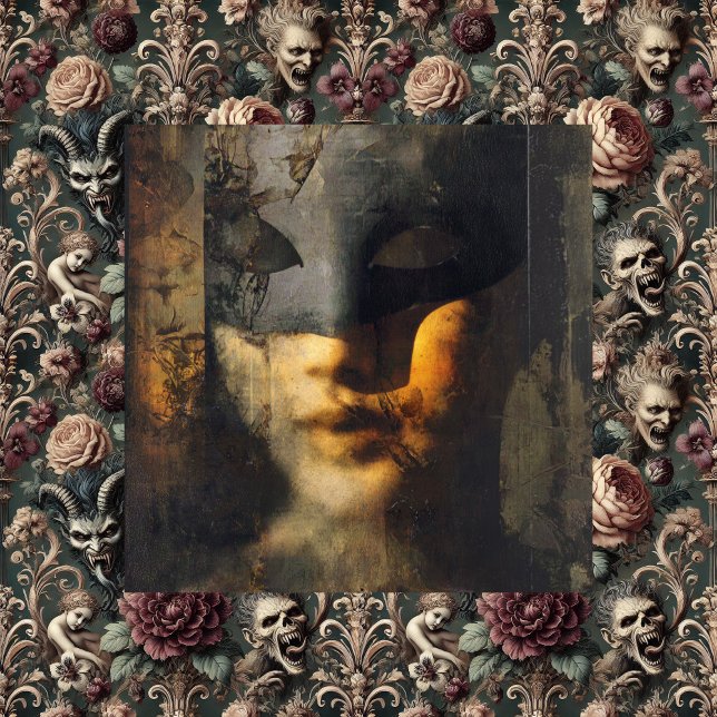 Reflections of Intel — Gothic Surreal Canvas Art (Reflections of Intel + Haunted Harmonics )