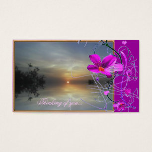 Refletindo Floral Etiqueta de Presente Sunshine