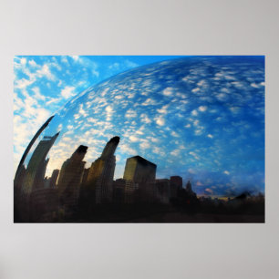 Reflexão de Chicago, poster