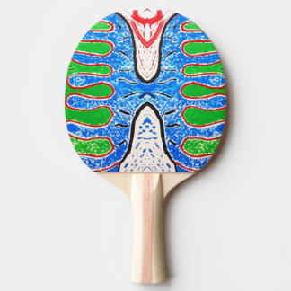 "Reflexo Orgânico" – Raquete de Ping Pong Artístic