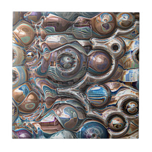 Reflexões 3D de cobre