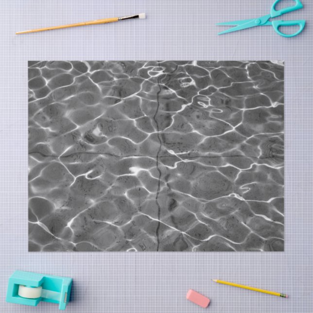 Reflexões À Luz Do abstrato No Papel Tecido Água (Arte )