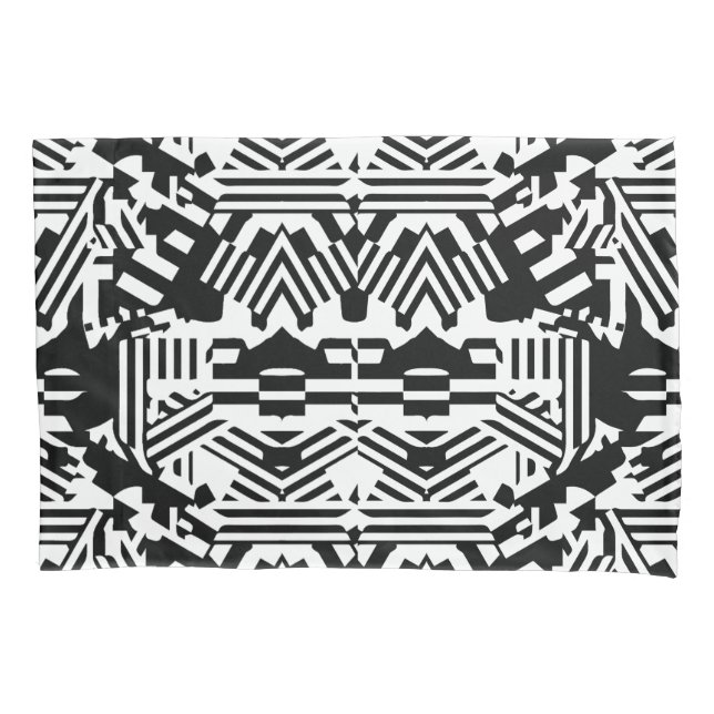 Reflexões Abstratas: Linhas, Cubos e Monocromo (Frente)