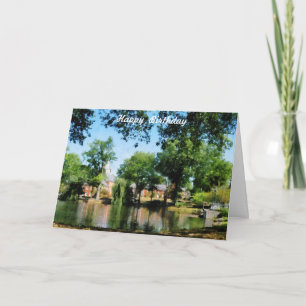 Reflexões - Cartão de Aniversário