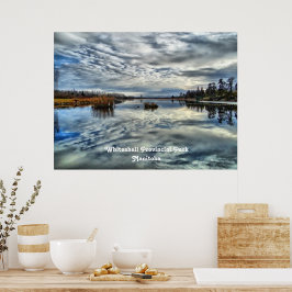 Reflexões de outono de Whitesinferno Poster Impres