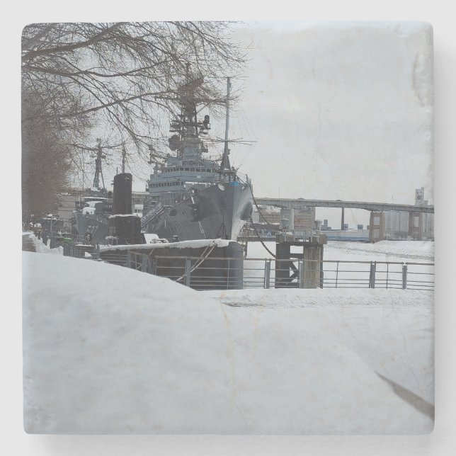 Reflexões Memoriais Porta copos de Pedra (Frente)