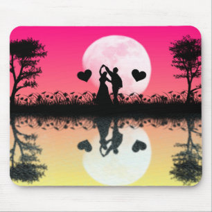 Reflexões românticas - Mousepad