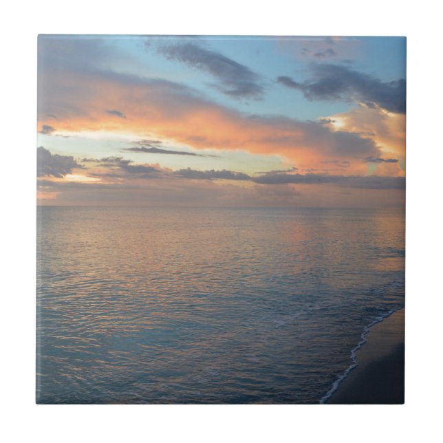 Reflexões Sunset Na Água (Frente)