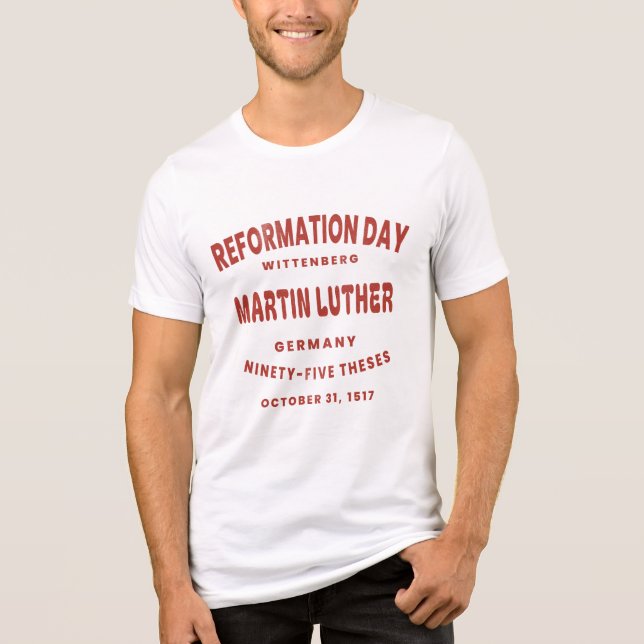 Reformation Day - Martin Luther (Frente)