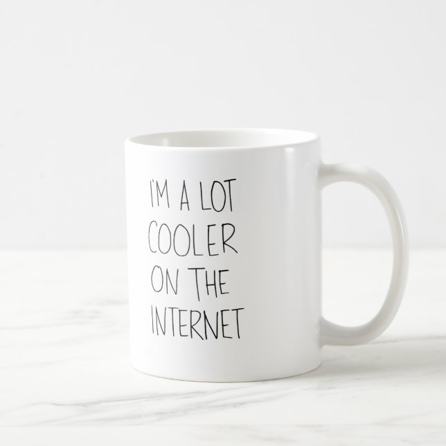 Refrigerador na caneca do Internet (Direita)
