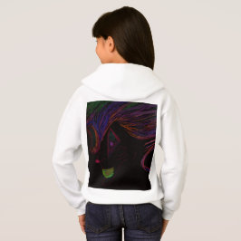 Refrigerante multicolorido Espírito Pulante Hoodie