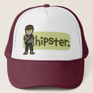 refrigere o chapéu do hipster do boné