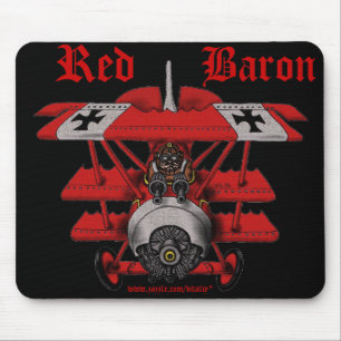Refrigere o design plano do mousepad do baron