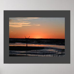 Refúgio Waterscape Sunset Poster