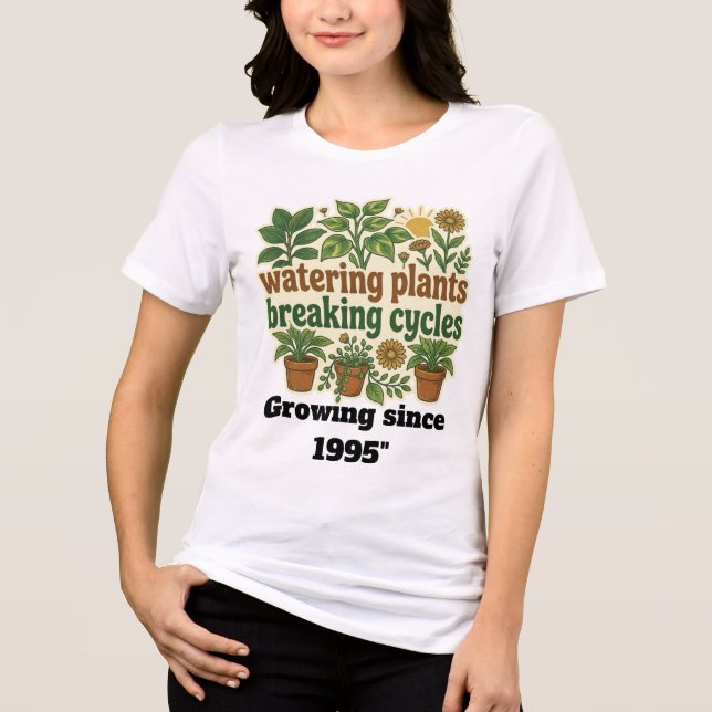 Rega Retro de Plantas Rompendo Ciclos Saúde Mental (Frente)