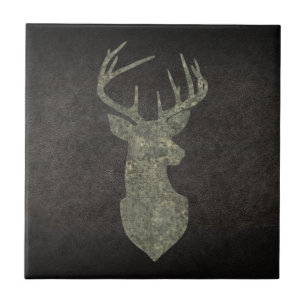 Regal Buck Trophy Deer Silhouette em Camouflage