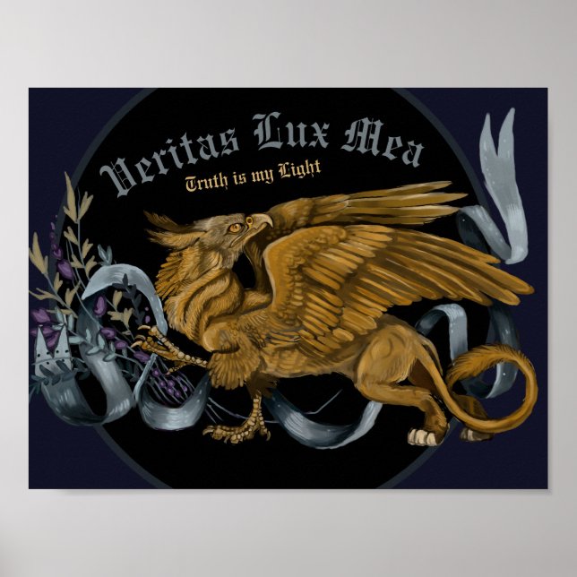 Regal Dourada Griffin Poster (Frente)