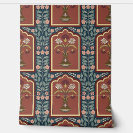 Regal Heritage Blooms - Vintage Padrão Floral