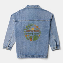 Regando Plantas Rompendo Ciclos Retro Botânico