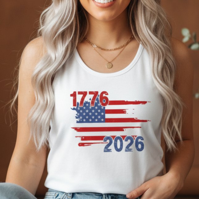 Regata 1776-2026 EUA 250º Aniversário (1776-2026 USA 250th Anniversary Shirt Happy 250 Years Freedom T-Shirt)