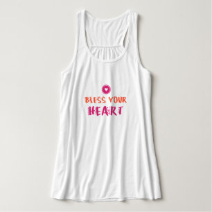Regata Abençoe a camisola de alças do Flowy Racerback d
