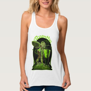 Regata Absinthe La Fee Verte Fairy Com Vidro