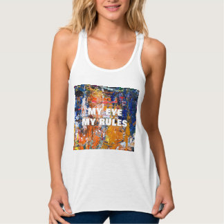 Regata Abstração vívida - Caos de Tintas de Óleo no Pa do