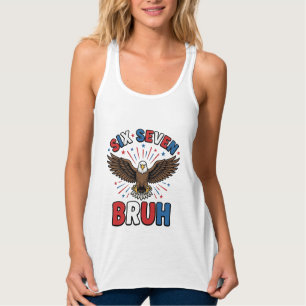 Regata Águia Patriótica Seis Sete Bruh Design Vector_1